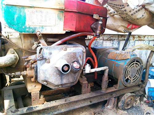 雷山单杠柴油机发电机出租